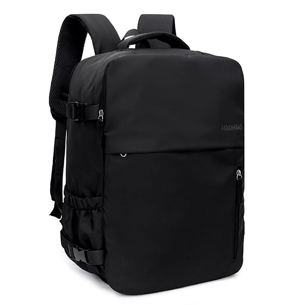 Travel Backpack with Rectangular Shape and Full Opening for Short Trips