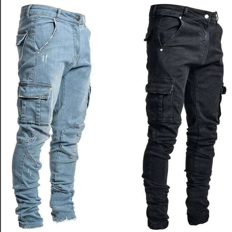 Men's Slim Fit Denim Jeans for Casual Everyday Wear