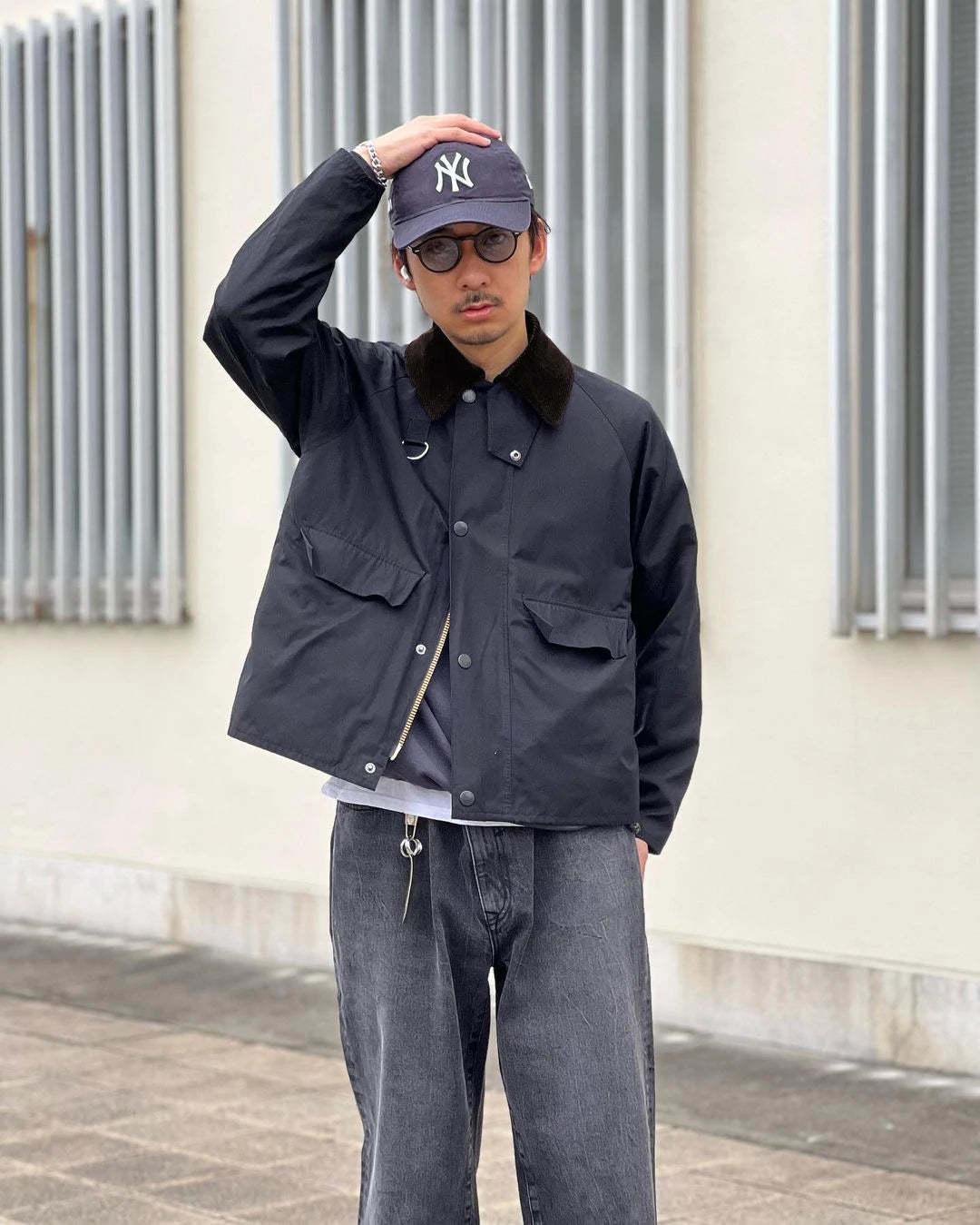 Outdoor hunting tactical plus size men's windbreaker baseball check work cropped corduroy waterproof fishing plaid jacket