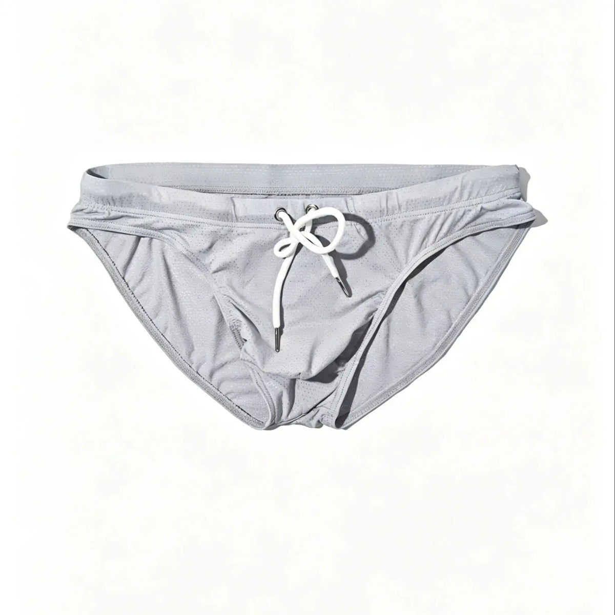 Men's Swimsuit Bottoms in Low-Waist Swim Brief Style for Beach and Pool Wear