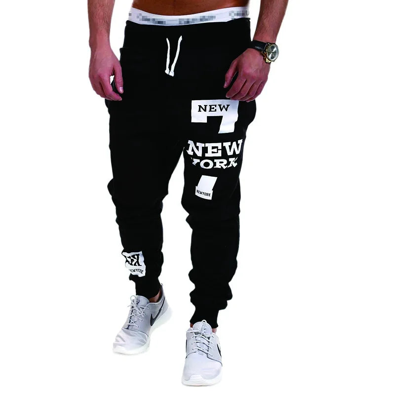 Full Length Loose Fit Casual Streetwear Drawstring Pants