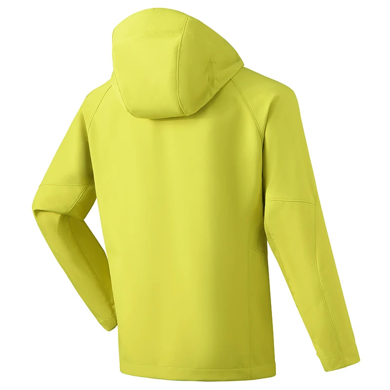 Unisex Waterproof Softshell Hiking Jacket for Camping