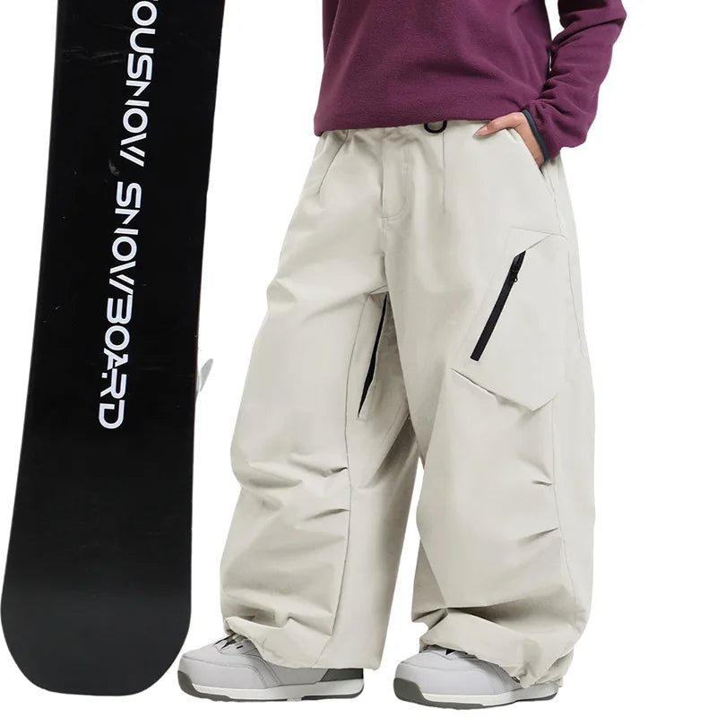 Full Length Loose Fit Ski and Snowboard Winter Pants