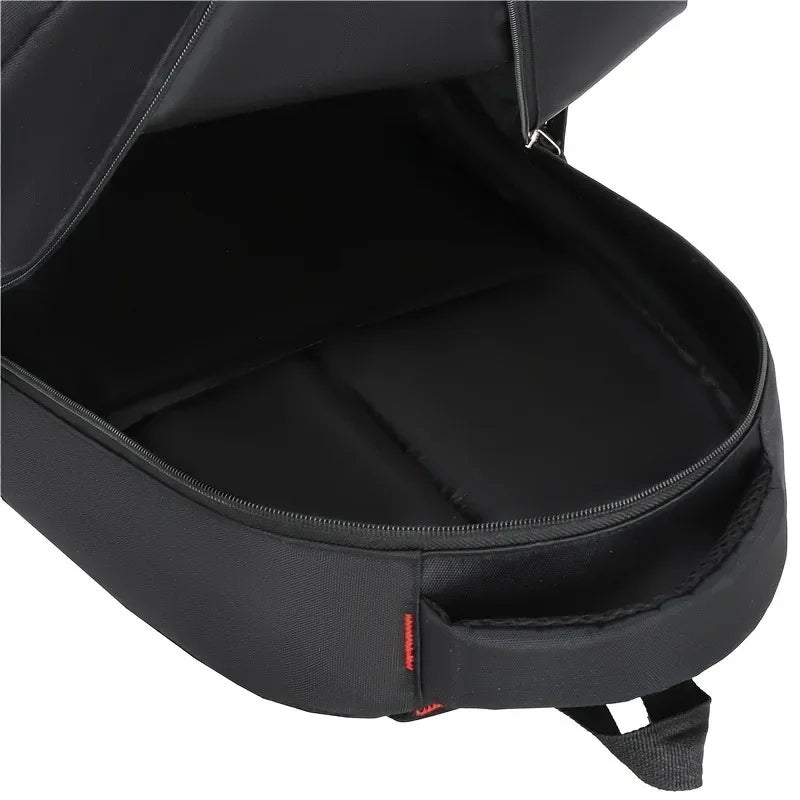 Multi Pocket Casual Backpack with Carry Handle and Shoulder Straps