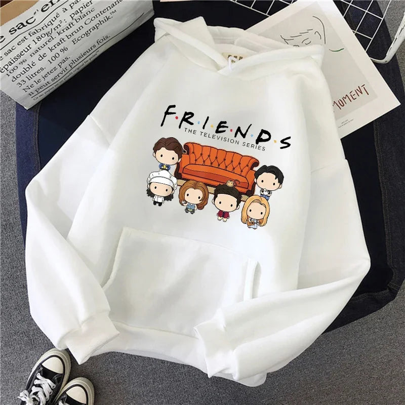 Letter Graphic Long Sleeve Pullover Casual Hoodie for Layering