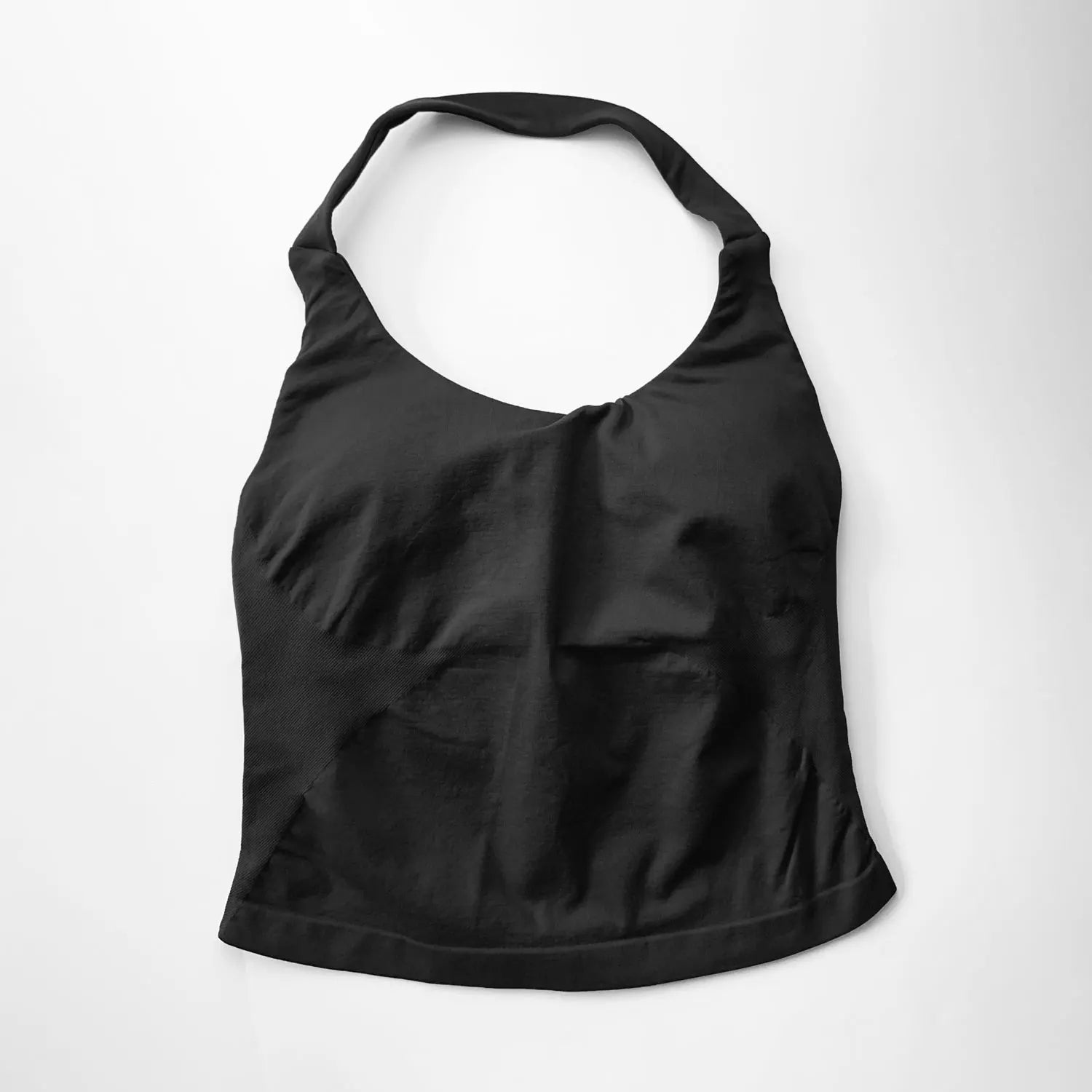 Women's Halter Neck Longline Fitted Tank Top For Workout Outfits