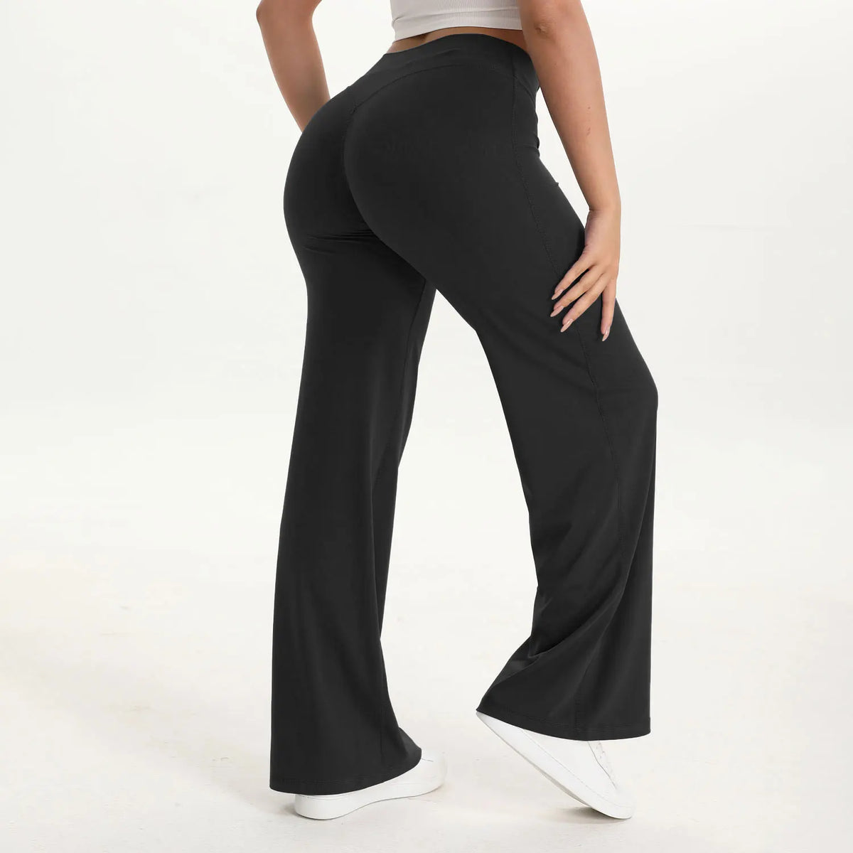 Women's Flared Leggings For Workout Outfits And Layering