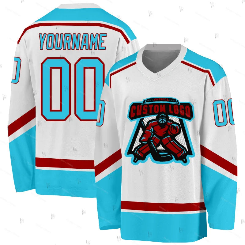 Gradient Number Design Long Sleeve Jersey For Sports Outfits