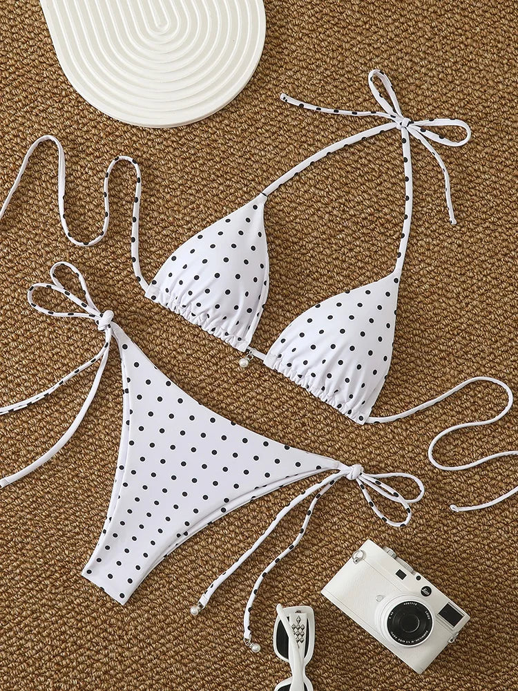 Dot Print Bikini
