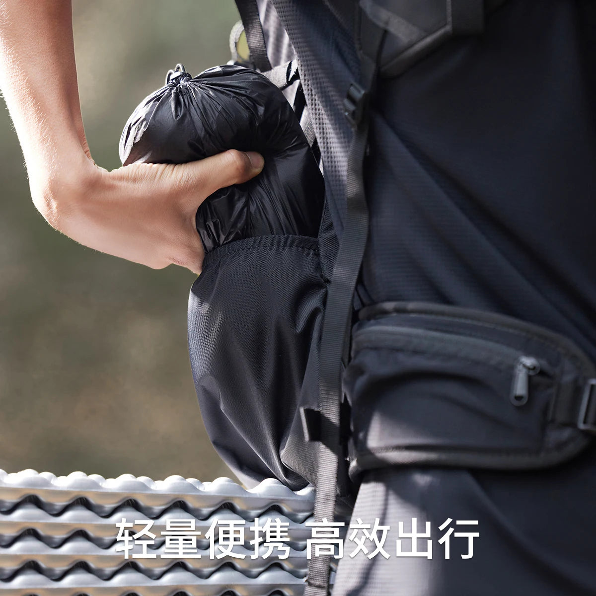 Outdoor Hooded Jacket and Trouser Clothing Set with Style Options