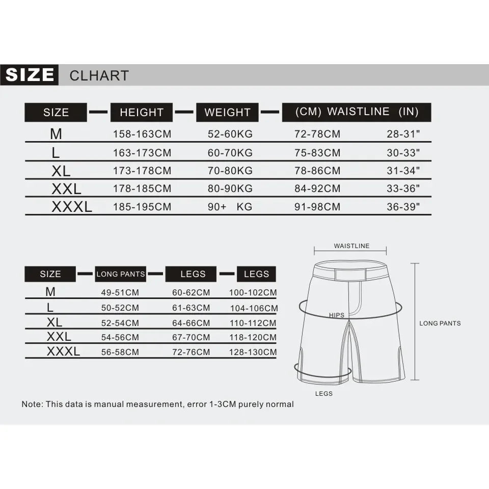 Graphic MMA Training Shorts