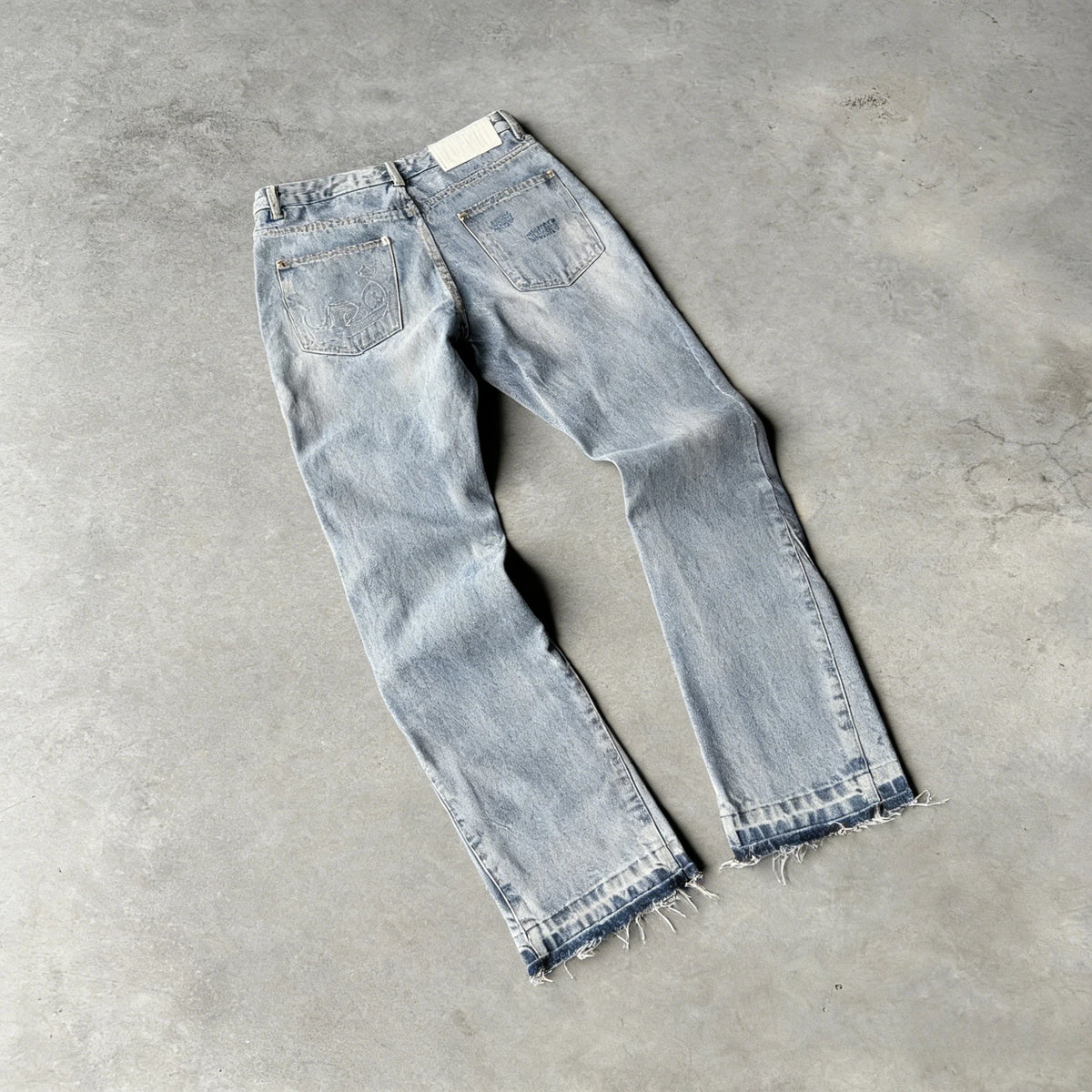 Men's Flared Denim Jeans for Casual Everyday Wear