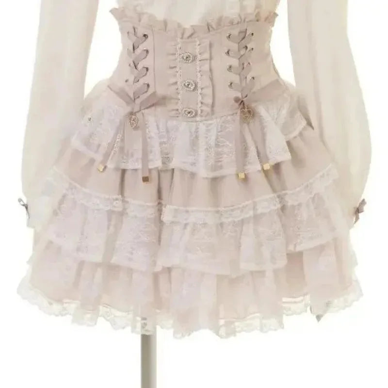Women's Lace Trim Bow Detail Shirt with Sleeve Style Options