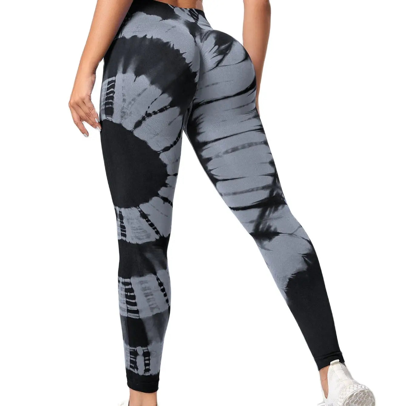 Women's Tie Dye Full Length Leggings For Workout Outfits