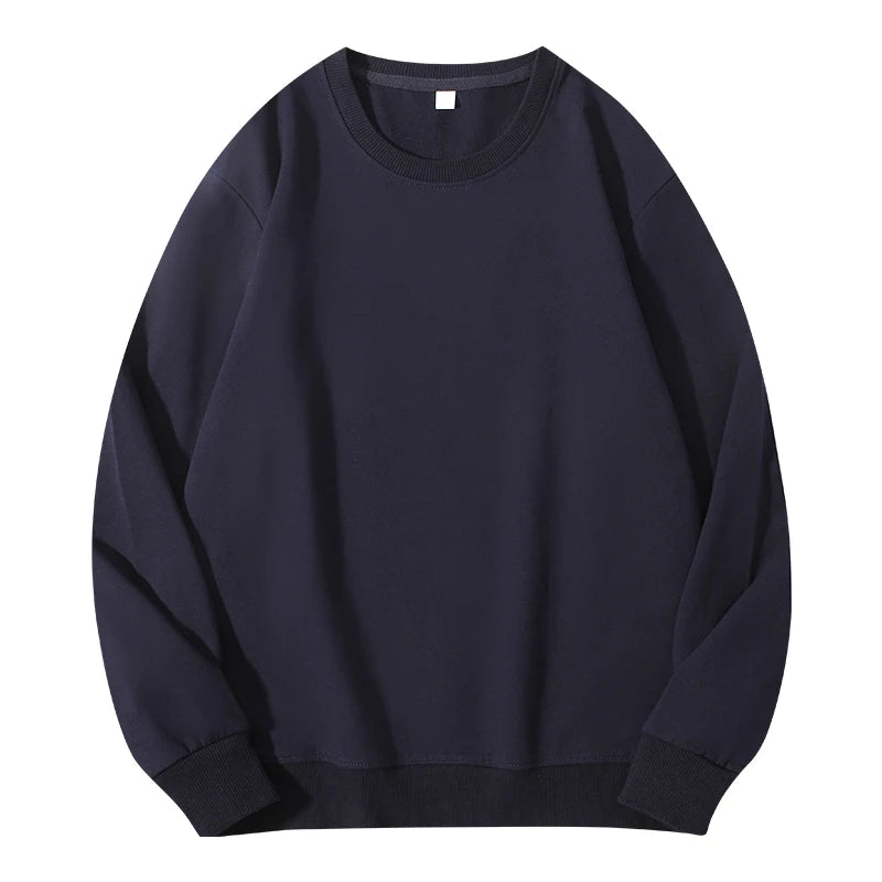 Long Sleeve Casual Pullover Sweatshirt with Original Style Options