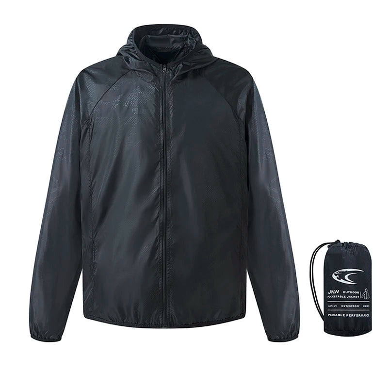Packable Hooded Outdoor Jacket