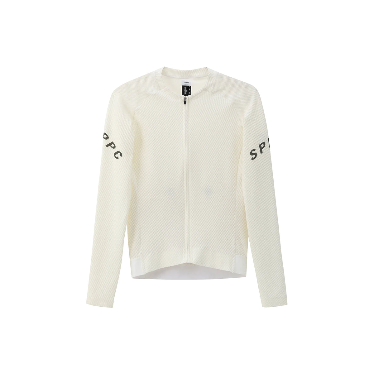 Men's Long Sleeve Full-Zip Cycling Jersey with Rear Storage Pockets