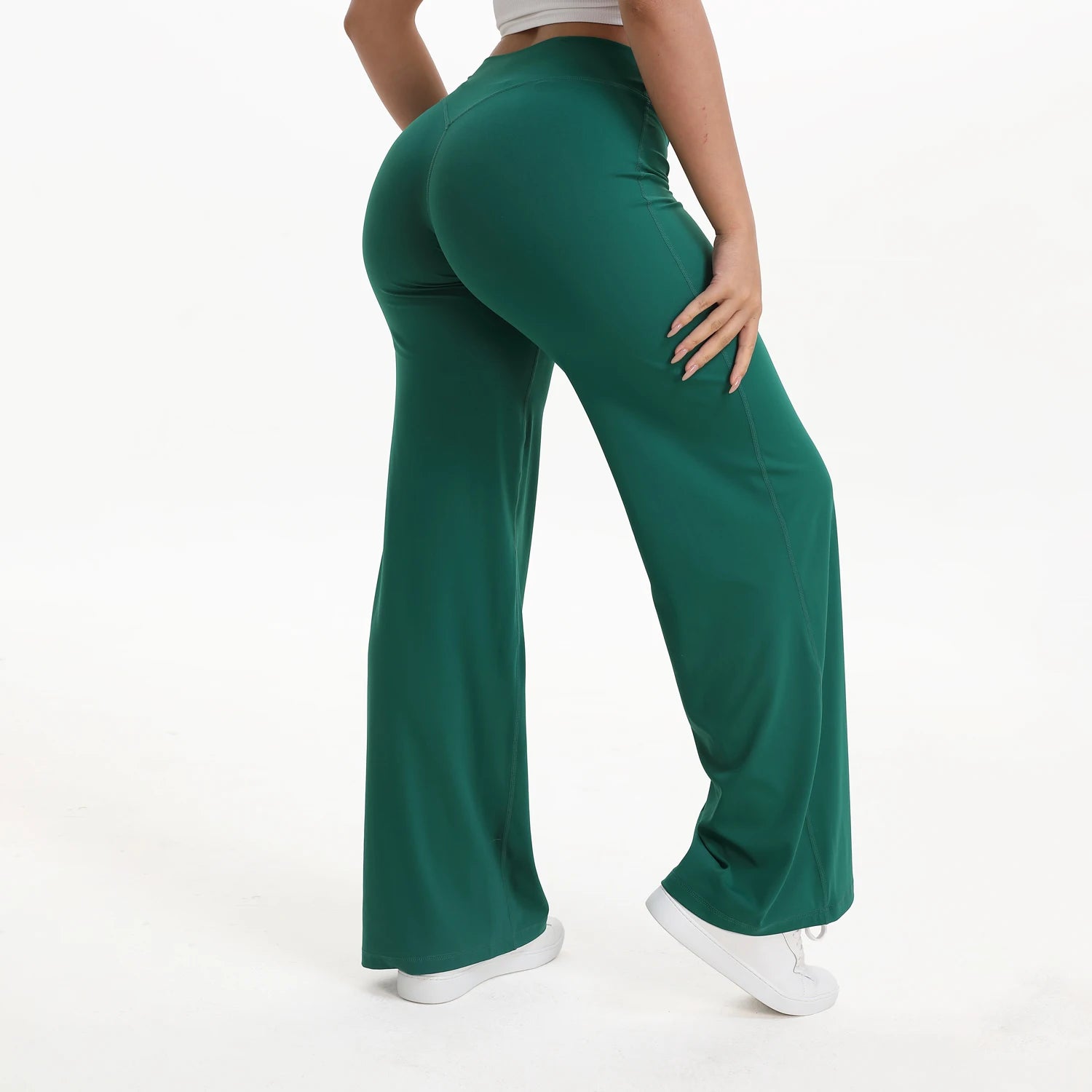 Women's Flared Leggings For Workout Outfits And Layering