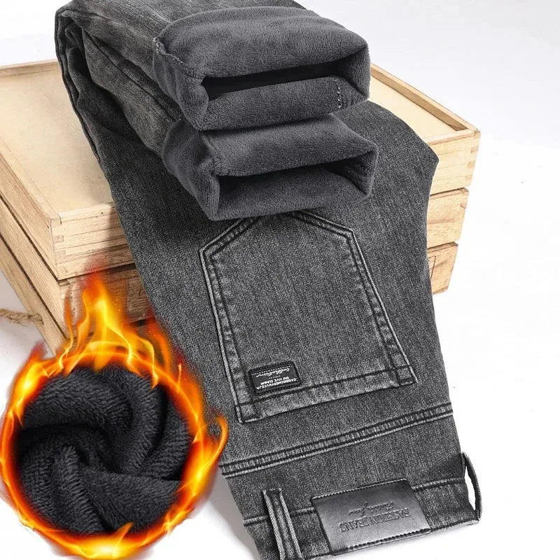 Men's Straight Leg Denim Jeans for Casual Everyday Wear