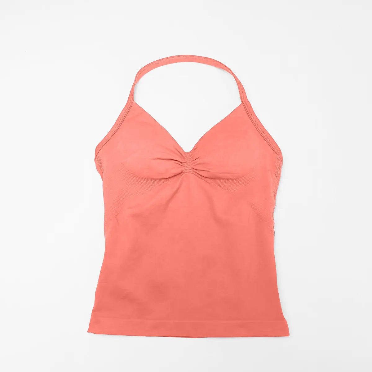 Women's Halter Strap Longline Sports Tank Top For Workout Outfits