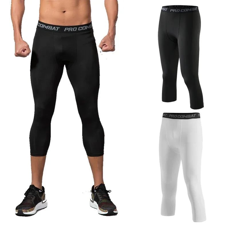 Men's Cropped Training Leggings