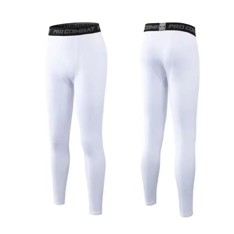 Men's Fitted Training Leggings for Gym and Running