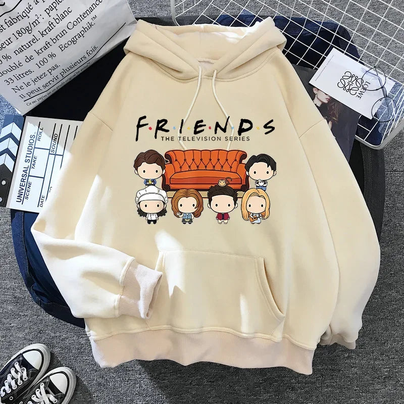 Letter Graphic Long Sleeve Pullover Casual Hoodie for Layering