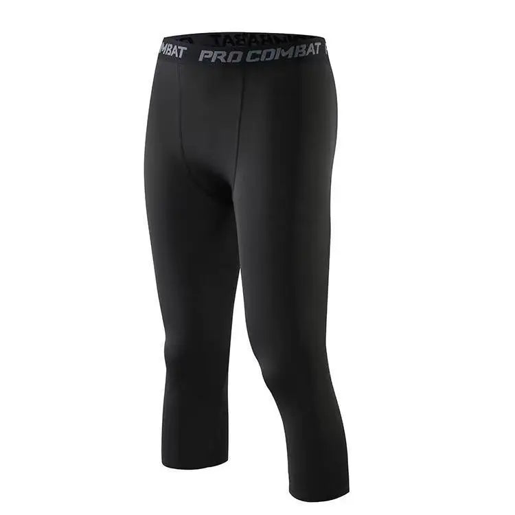 Men's Fitted Training Shorts and Leggings with Multiple Length Options