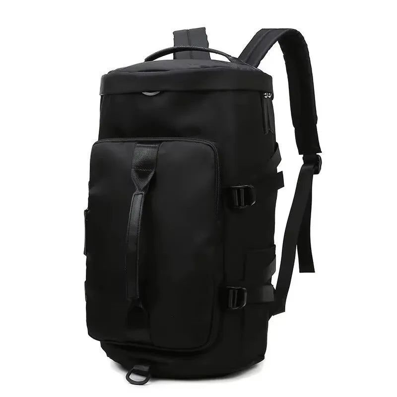 Convertible Duffel Travel Bag with Shoulder and Backpack Straps