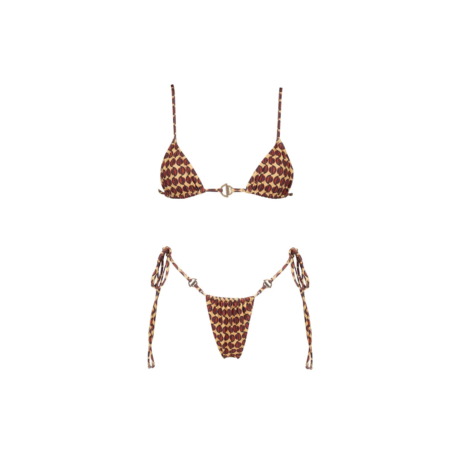 Halter Bikini with Matching Cover-Up Pants