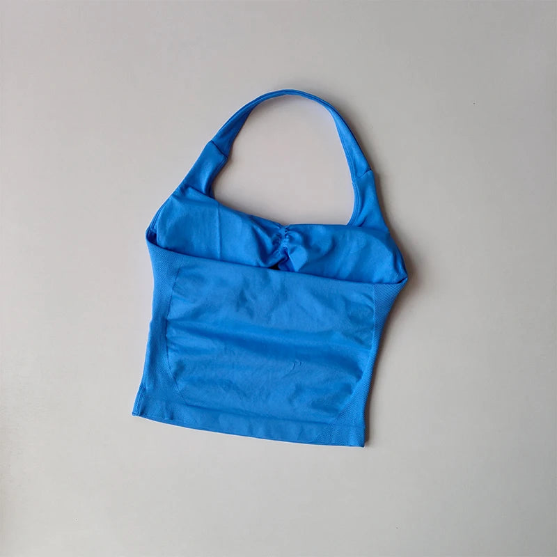Women's Halter Neck Longline Tank Top