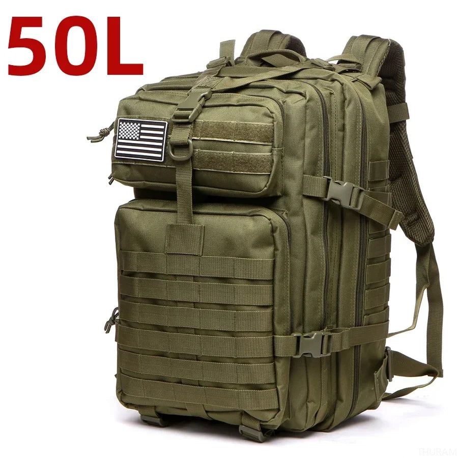 Outdoor Webbing Backpack with Original Pack Size Options