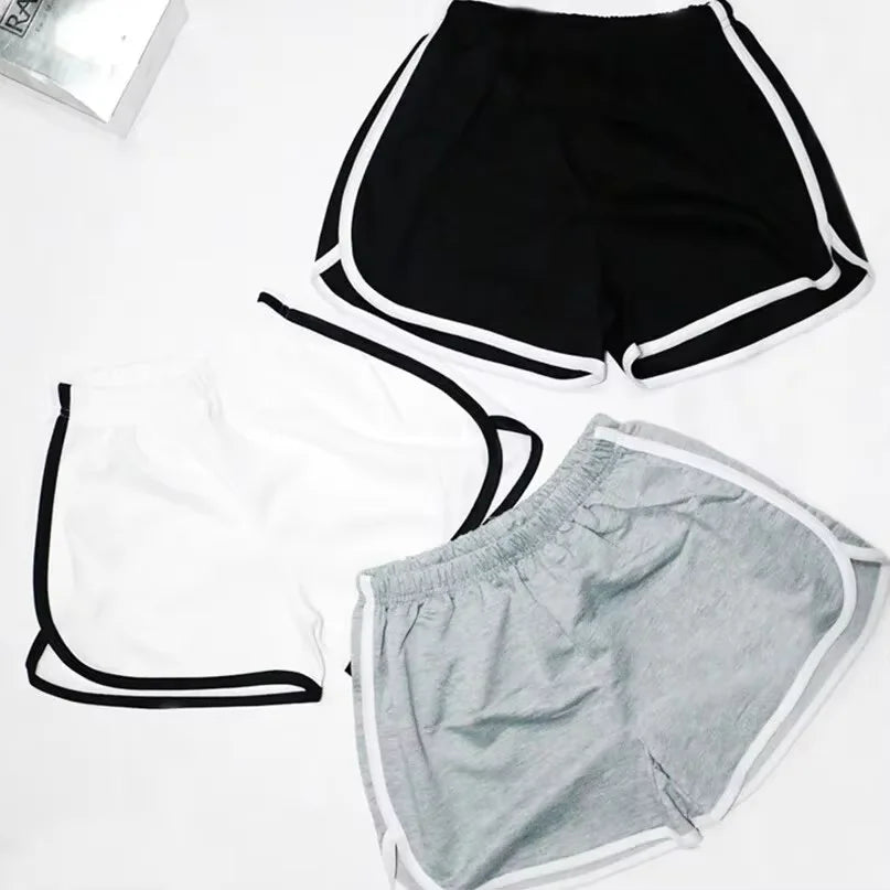 Women's Contrast Trim Running Shorts