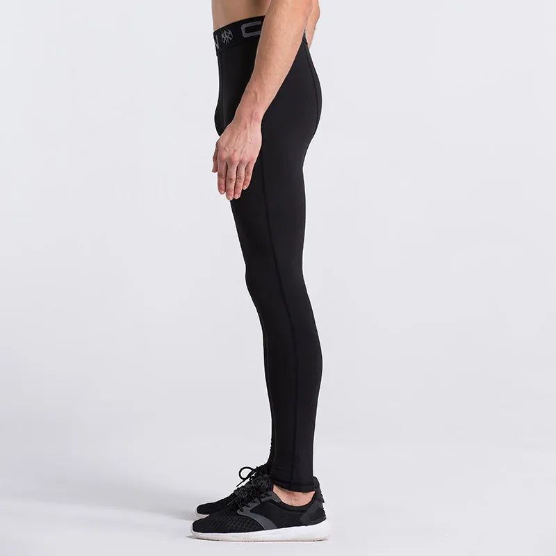 Men's Fitted Training Leggings for Gym and Running