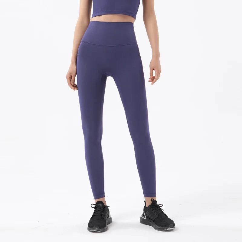 Women's Side Pocket Full Length Leggings For Workout Outfits