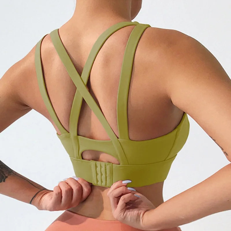 Women's Cross-Back Sports Bra