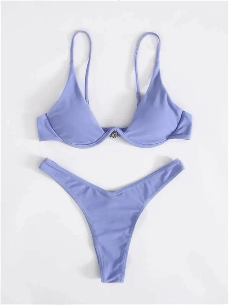 Underwire Halter Bikini
