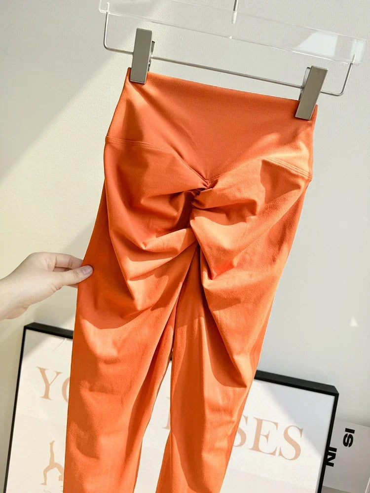 Women's Scrunch Full Length Leggings For Workout Outfits