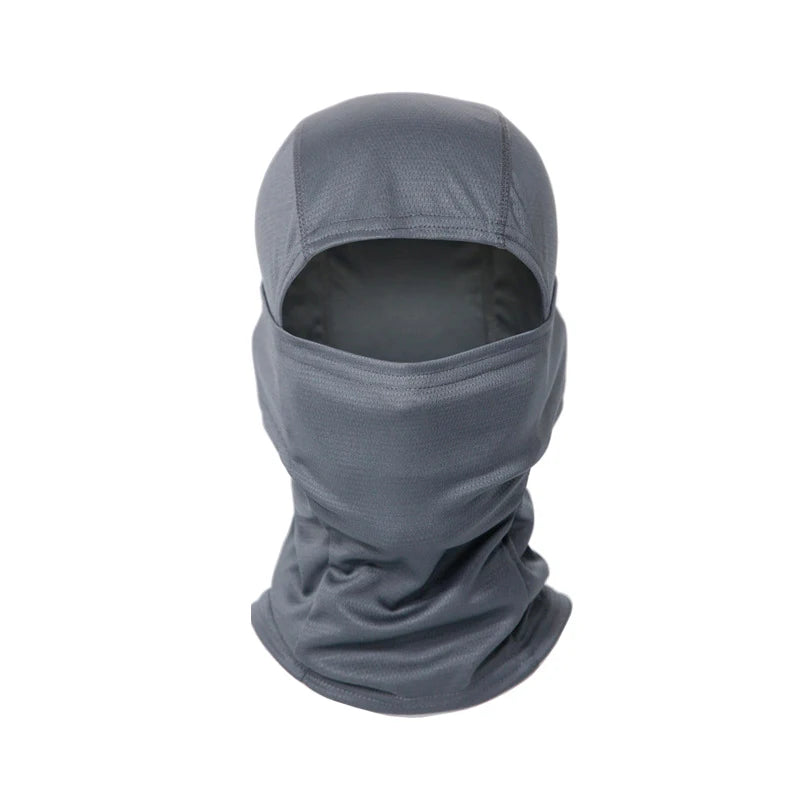 Full Face Balaclava Hood with Solid and Camouflage Options