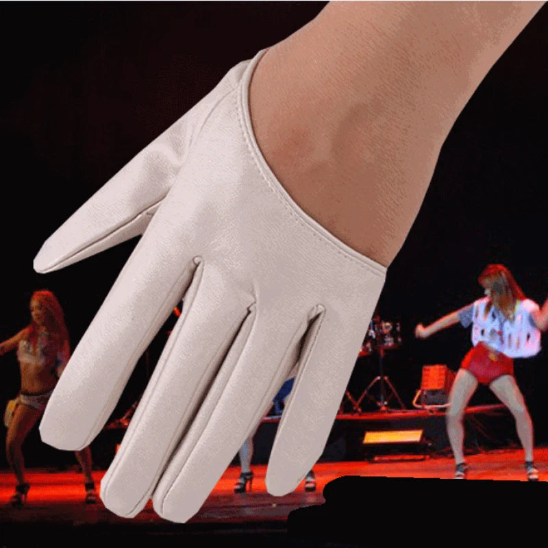 Colorful Half Palm Gloves with Open Finger Styling