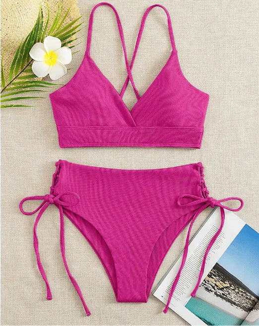V-Neck Triangle Bikini