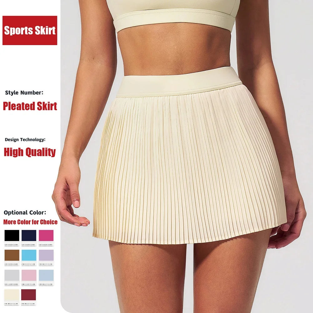 Women's Pleated Tennis Skort