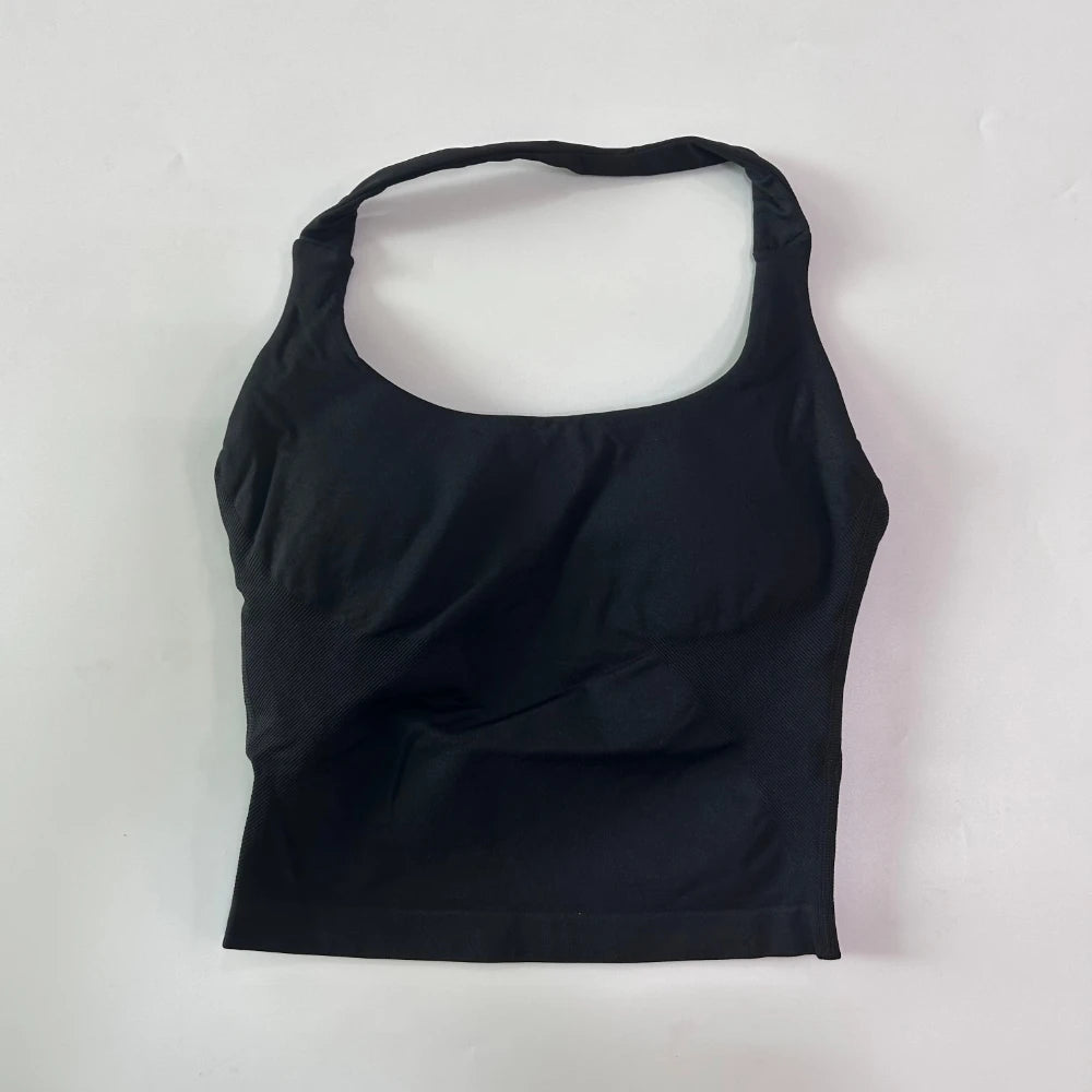 Women's Halter Neck Longline Tank Top