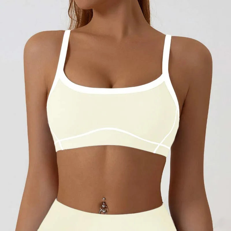 Women's Crop Top and Bottoms Workout Set