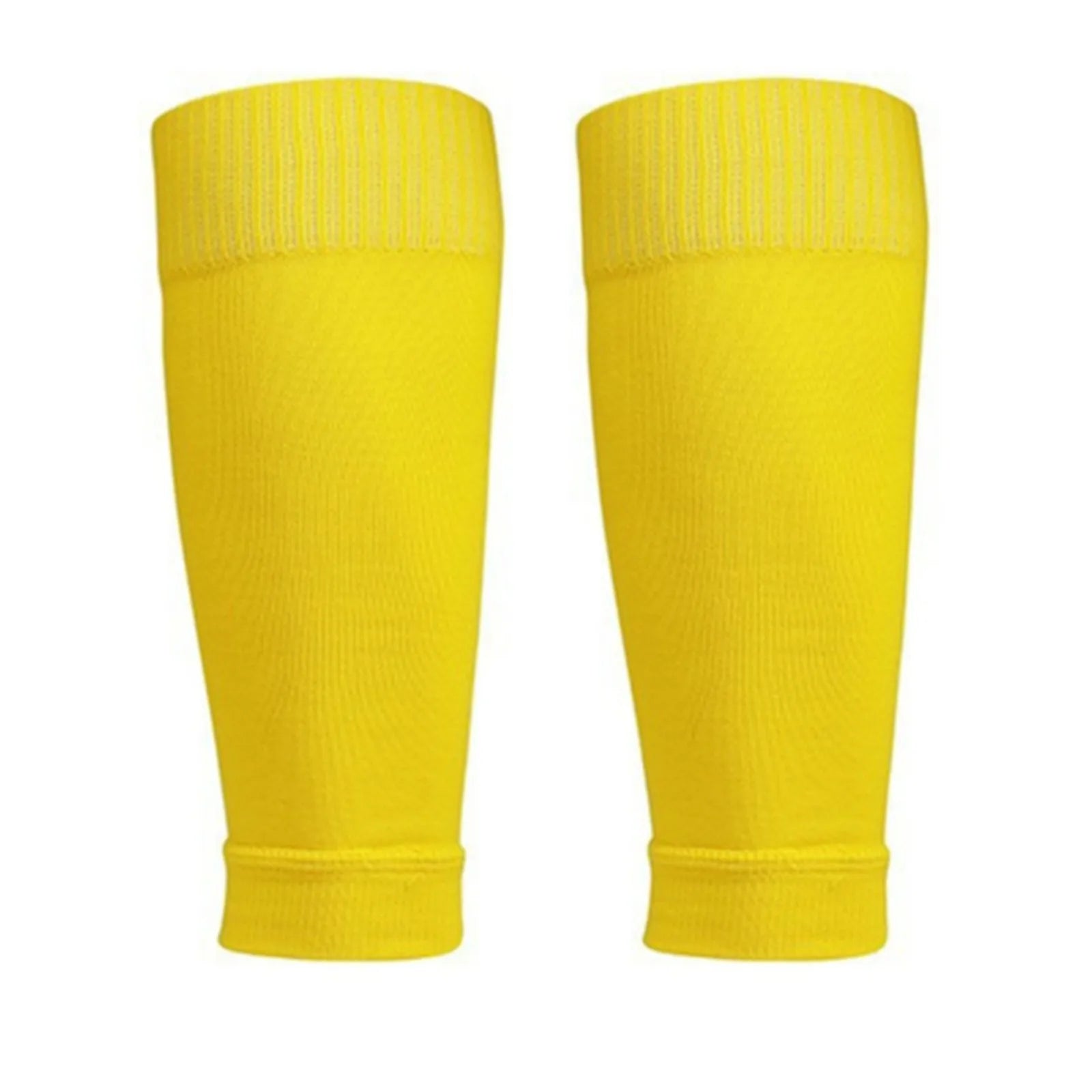 Solid Calf Sleeves with Open End Footless Shape