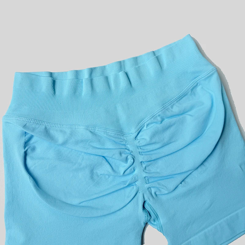 Women’s High Waist Breathable Yoga Shorts for Gym, Running & Cycling