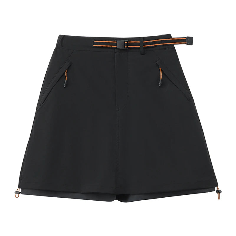 Women's Lightweight Stretch Skort with Cargo Styling