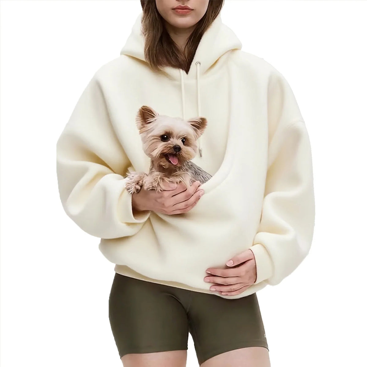 Long Sleeve Casual Hooded Sweatshirt with Relaxed Streetwear Styling