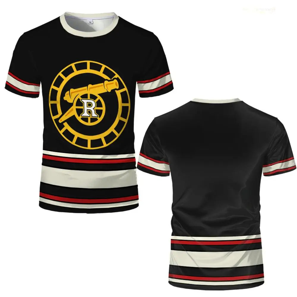 Rivalry Player Number Graphic Short Sleeve T-shirt For Sports Outfits