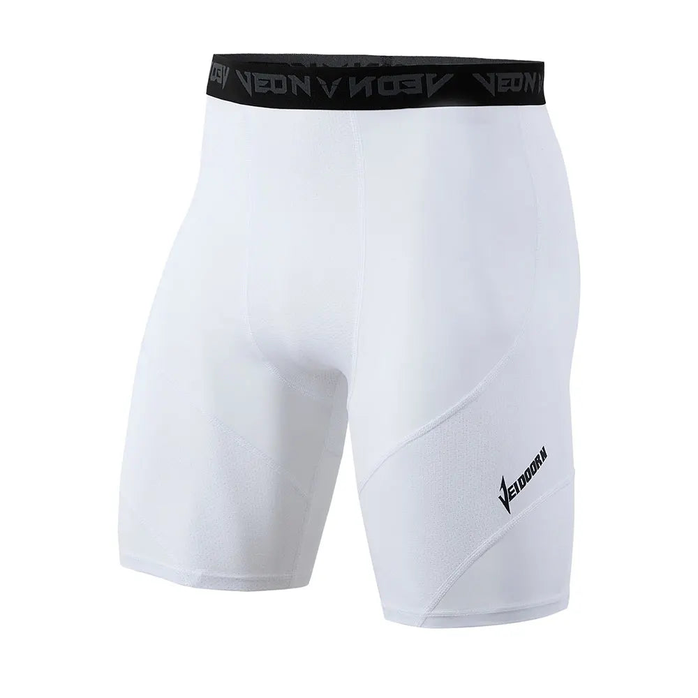 Men's Fitted Training Shorts for Gym and Running